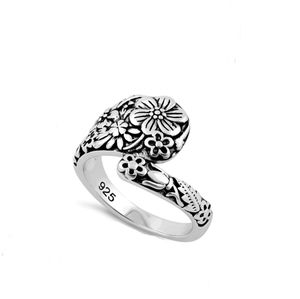 ❤️ FLORAL SPOON RING